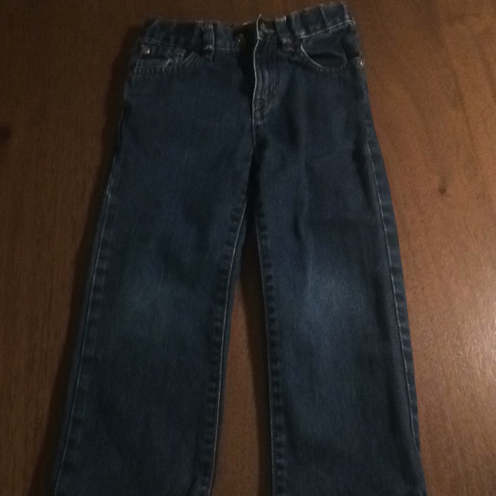 Boys children place jeans